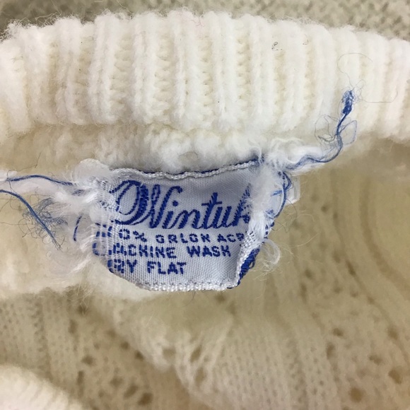 Vintage Cable-knit Cardigan Small - Picture 5 of 6